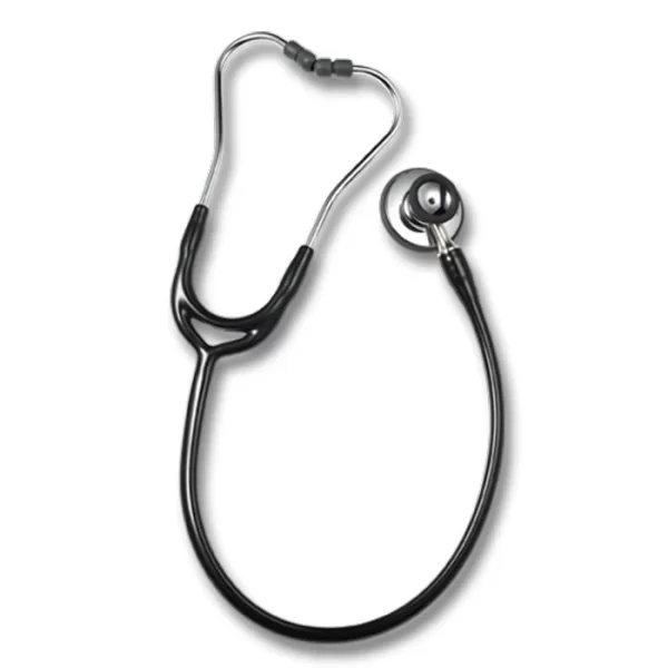 A stethoscope in a white background