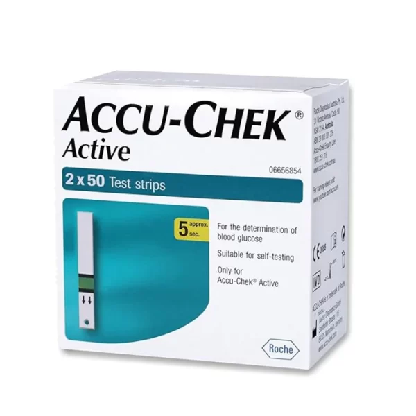 Accucheck Active strips 100