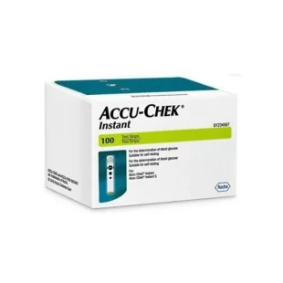 Glucometer Strips | Accucheck Instant 100s