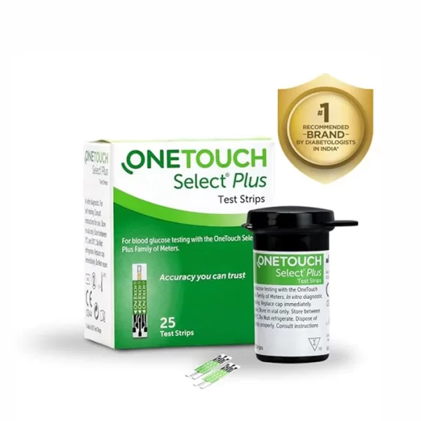 Glucometer Strips | Onetouch Select Plus 25s