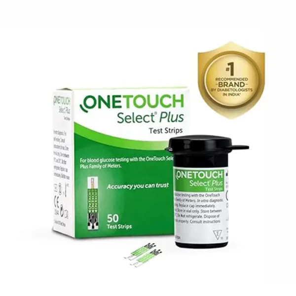 Glucometer Strips | Onetouch Select Plus 50s