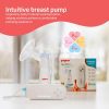 Intuitive breast pump