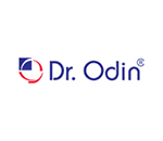 Dark blue coloured logo of Dr.Odin