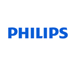 Blue coloured logo of philips