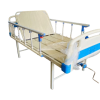 Premium Single Function Cot with imported ABS boards and collapsible side rails