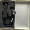 a black stethoscope in a box