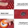 Hot Water Bag Electric - Mclords - High Quality Fabrics, Water inlet, Charging Port