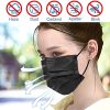 Melt-Blown Fabric Disposable Face Mask with Nose against Haze, Dust, Carbinol, Patter, Stink