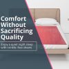 Comfort Rubber Bed Sheet Premium Washable Mackintosh Sheet for Baby and Adult