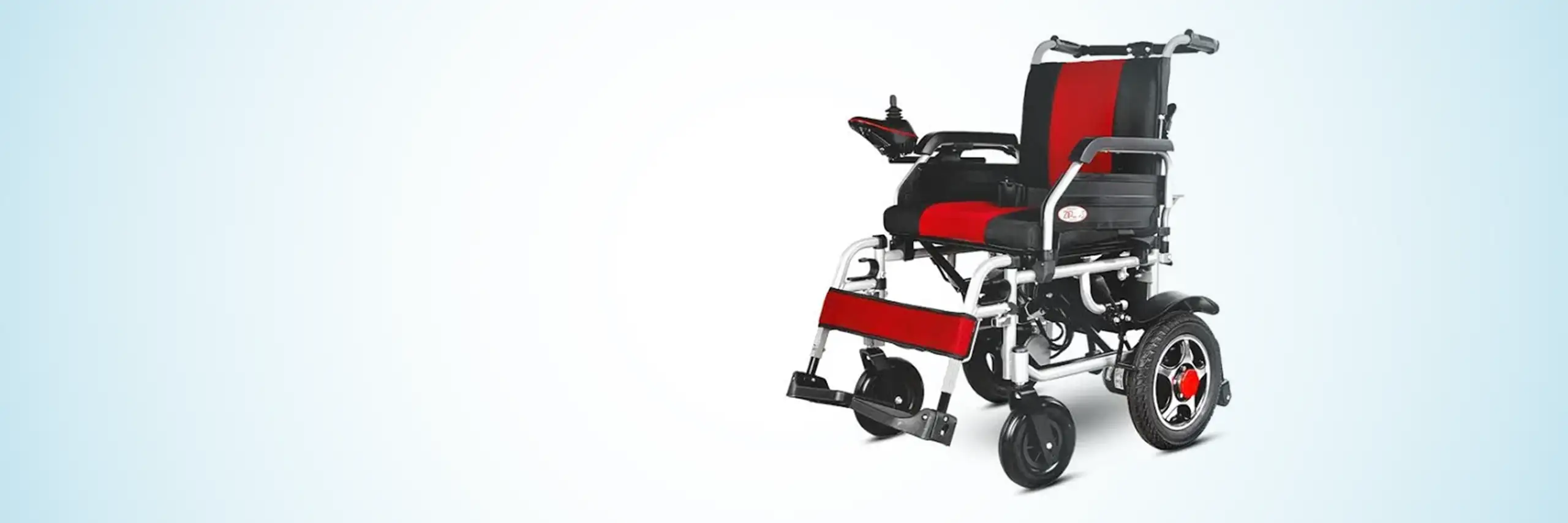 Red and Black wheel chair