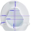 Commode seat raiser/elevator 4inch, 6inch - Image 5